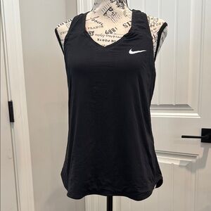 Nike court dri-fit Black racerback Tank Top